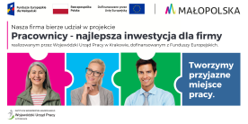 Projekt „Pracownicy – najlepsza inwestycja dla firmy”